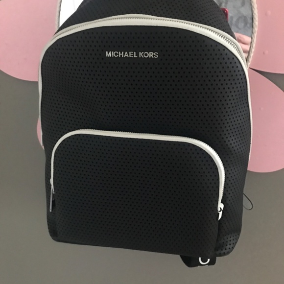 Michael kors md leather backpack